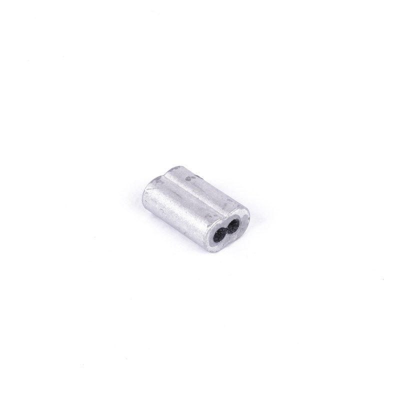 500 Mini Trace Crimps 5mm Long X 0.80mm Bore - For Sea & Pike Fishing Tackle
