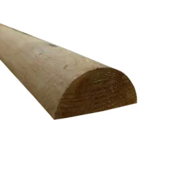 100mm Half Round Rail