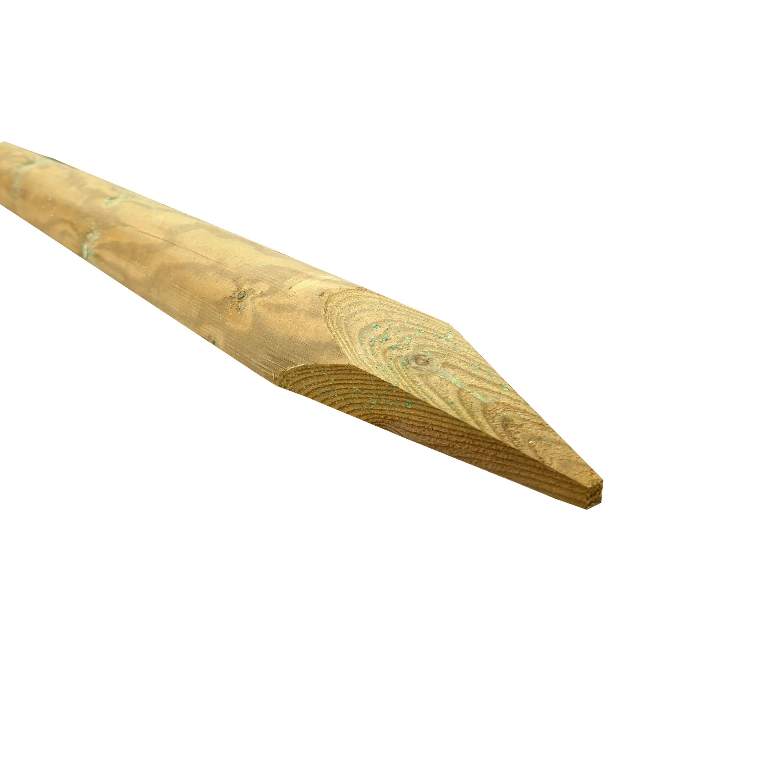 1.65m x 100mm Half Round Post Pointed