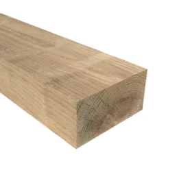 6x3 post timber pressure treated rectangular wooden post with sawn finish, ideal for fencing and outdoor construction projects.