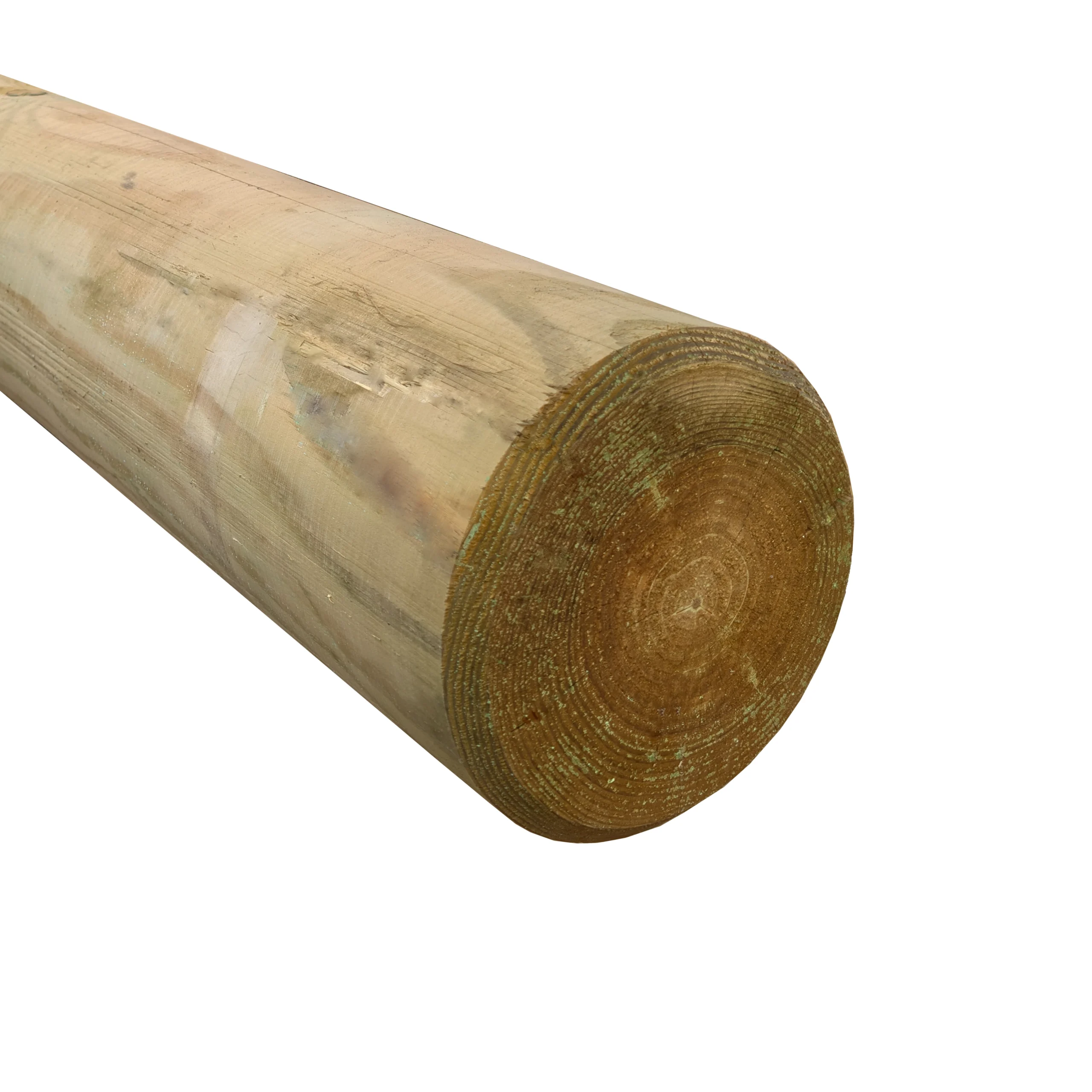 green treated timber, 6 metre poles