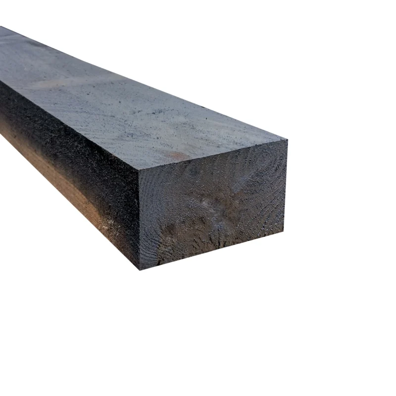 UK 125mm x 75mm Creosoted Square Post