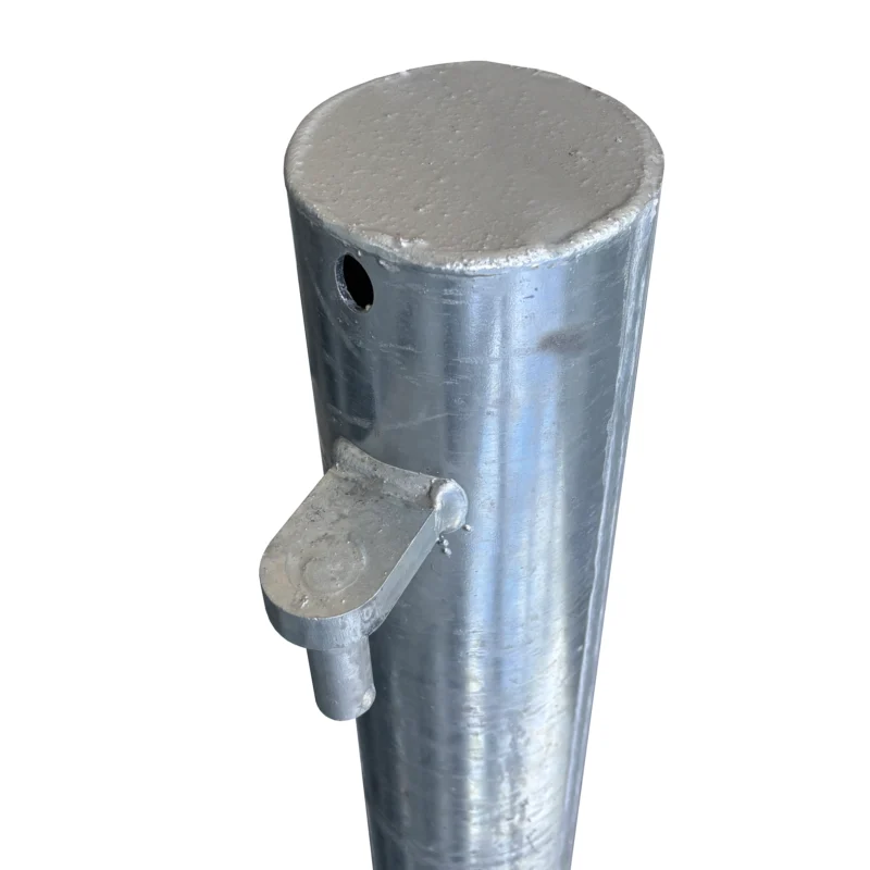 Inverted Hook Gate Posts Galvanised - 116mm Diameter