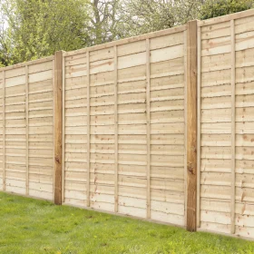 Waney Lap Fence Panels