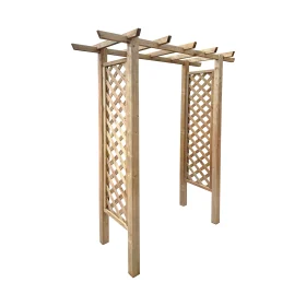 A Ruddington Arch on a white background