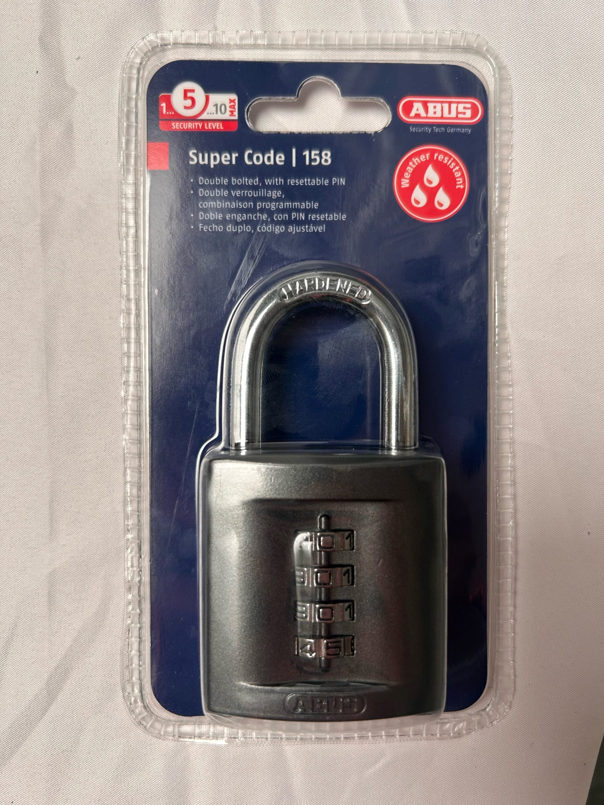 158-50C Combination Padlock