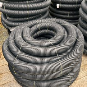Land Drainage Pipe 160mm x 35m (Including Connector)