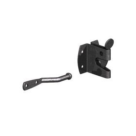 BLK Large Auto Gate Catch for Garden Gates