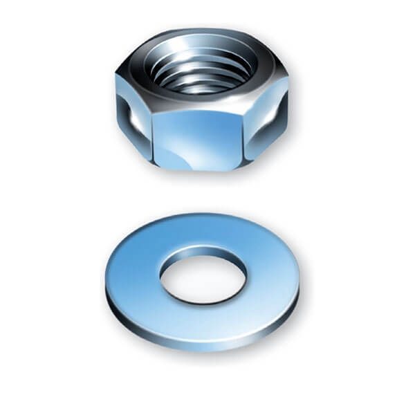 Sitemate BZP Nuts & Washers