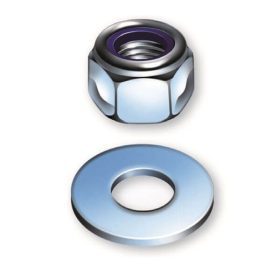 Sitemate BZP Nylon Nuts & Washers