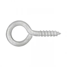 Sitemate 8 x 75mm Galv Screw Eyes (Bag 4)