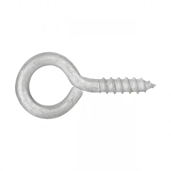 Sitemate 8 x 75mm Galv Screw Eyes (Bag 4)