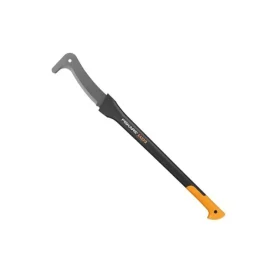 long handled brush hook on white background