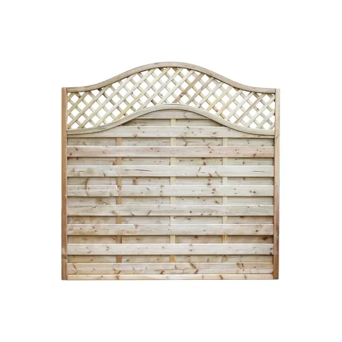 Ashwell Lattice Top Fence Panel