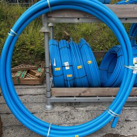 MDPE Pipe 50mm x 25m (Blue)