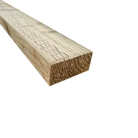 C16 Incised timber on white background