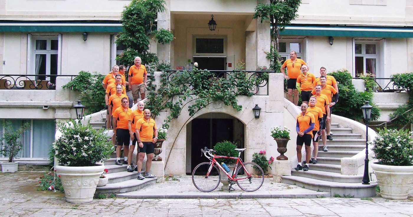 The Gravity Fundraisers cycling for charity