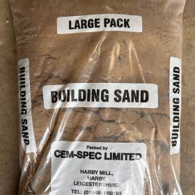 yellow building sand in 20kg bag