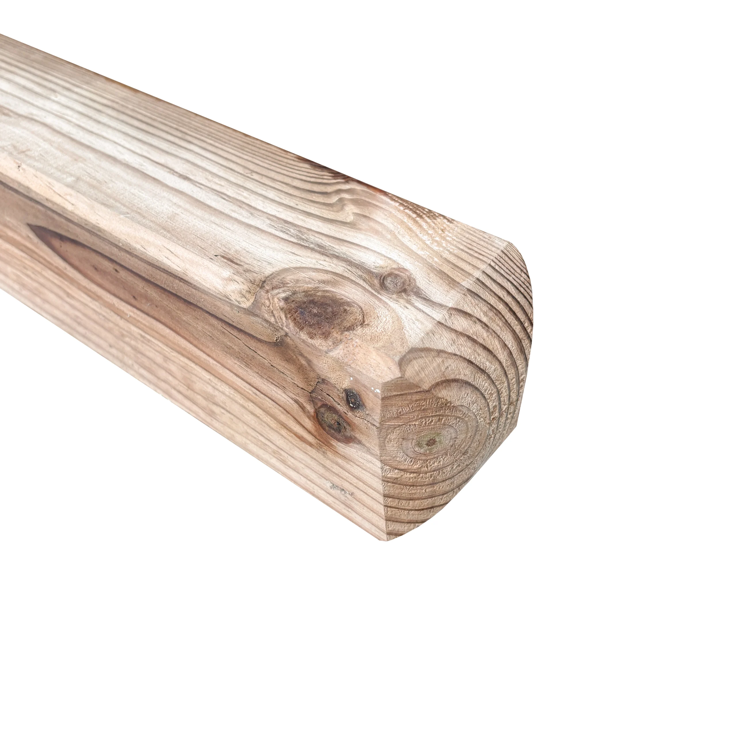 Round Top Planed Post 1.8m x 90mm x 90mm