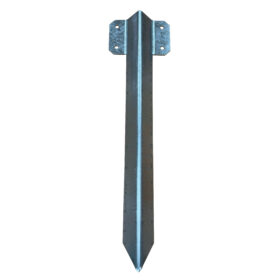 Sleeper pin straight on white background