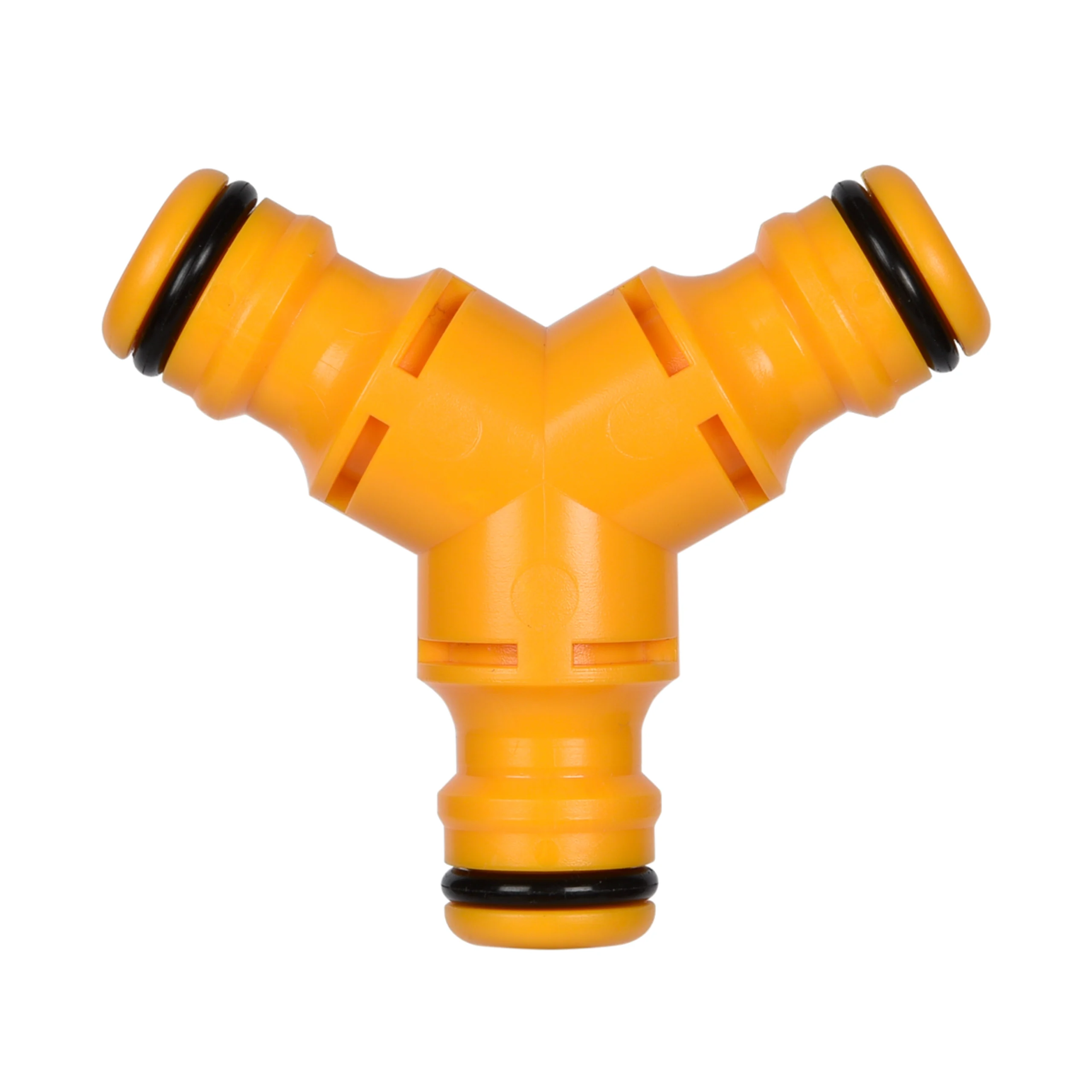 The Hozelock 3 pronged Y Connector against a white background
