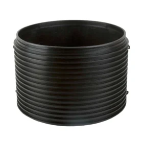 A 450mm diameter chamber riser with 315mm invert against a white background