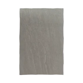 Single Kandla Grey sandstone paving slab measuring 900mm x 600mm, showing natural riven surface.