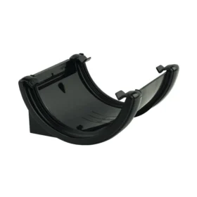 FloPlast Round Gutter Union Joint 112mm (Black)