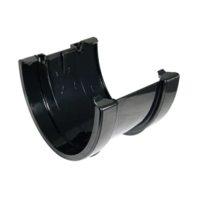 FloPlast Xtraflo Gutter Union Joint 170mm (Black)
