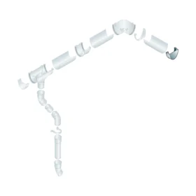 FloPlast Xtraflo External Stop End 170mm (Black) - Image 2
