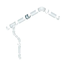 FloPlast Xtraflo Gutter Union Joint 170mm (Black) - Image 2