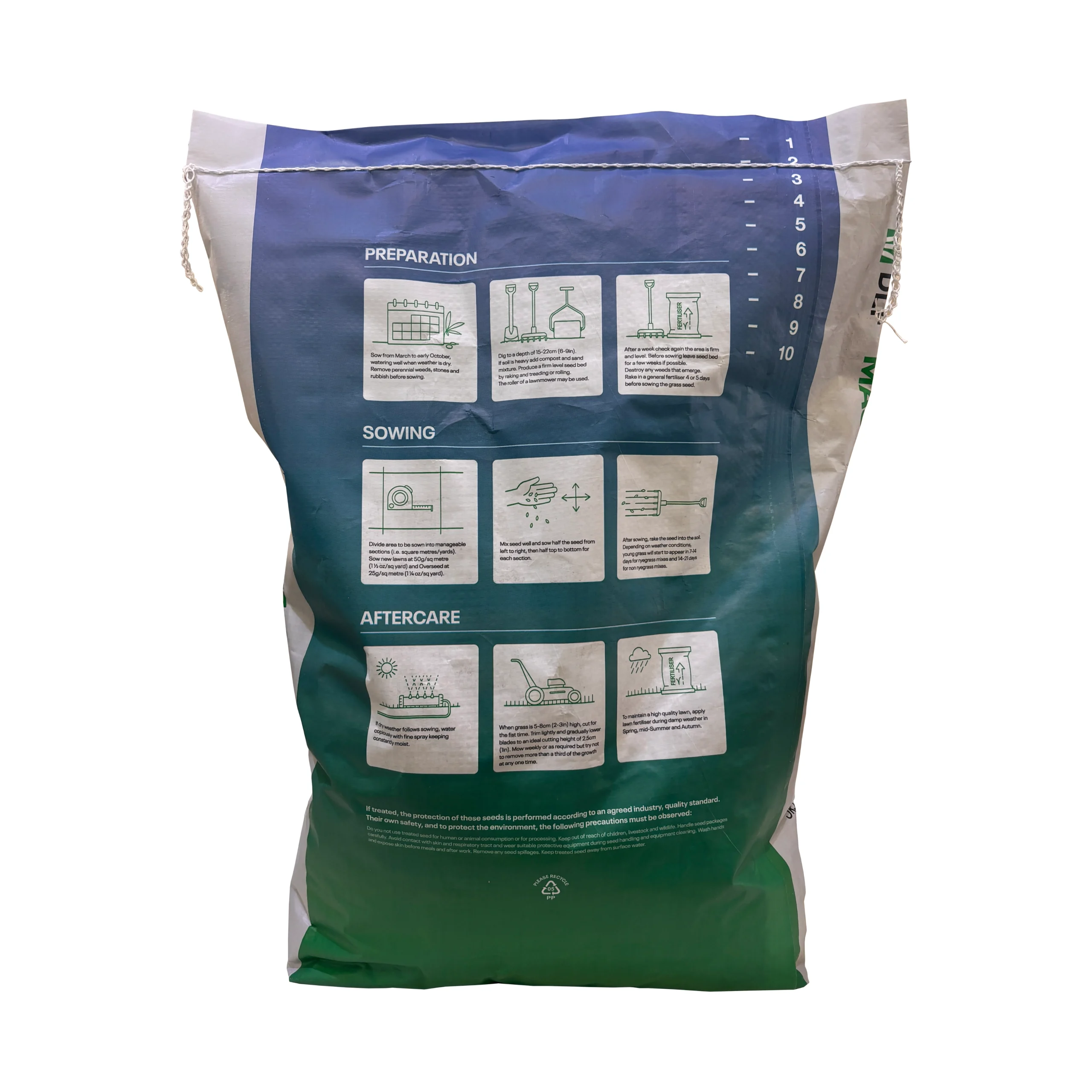 PM51 Greenscape Hard Wearing Grass Seed 5kg - Image 2