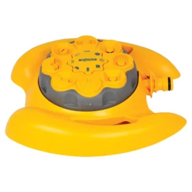 Hozelock multi sprinkler in yellow