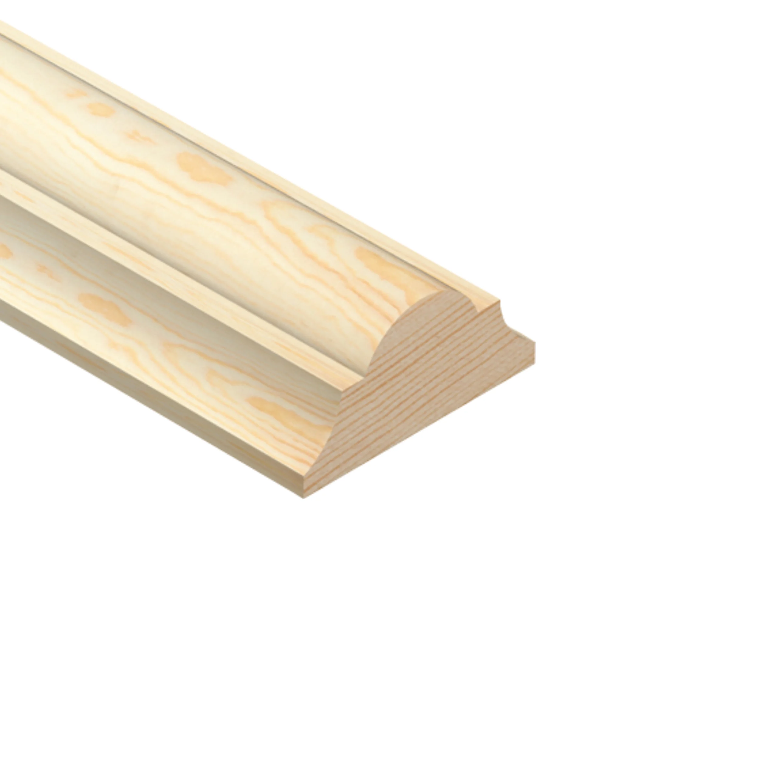 pine picture rail 41mm x 20mm