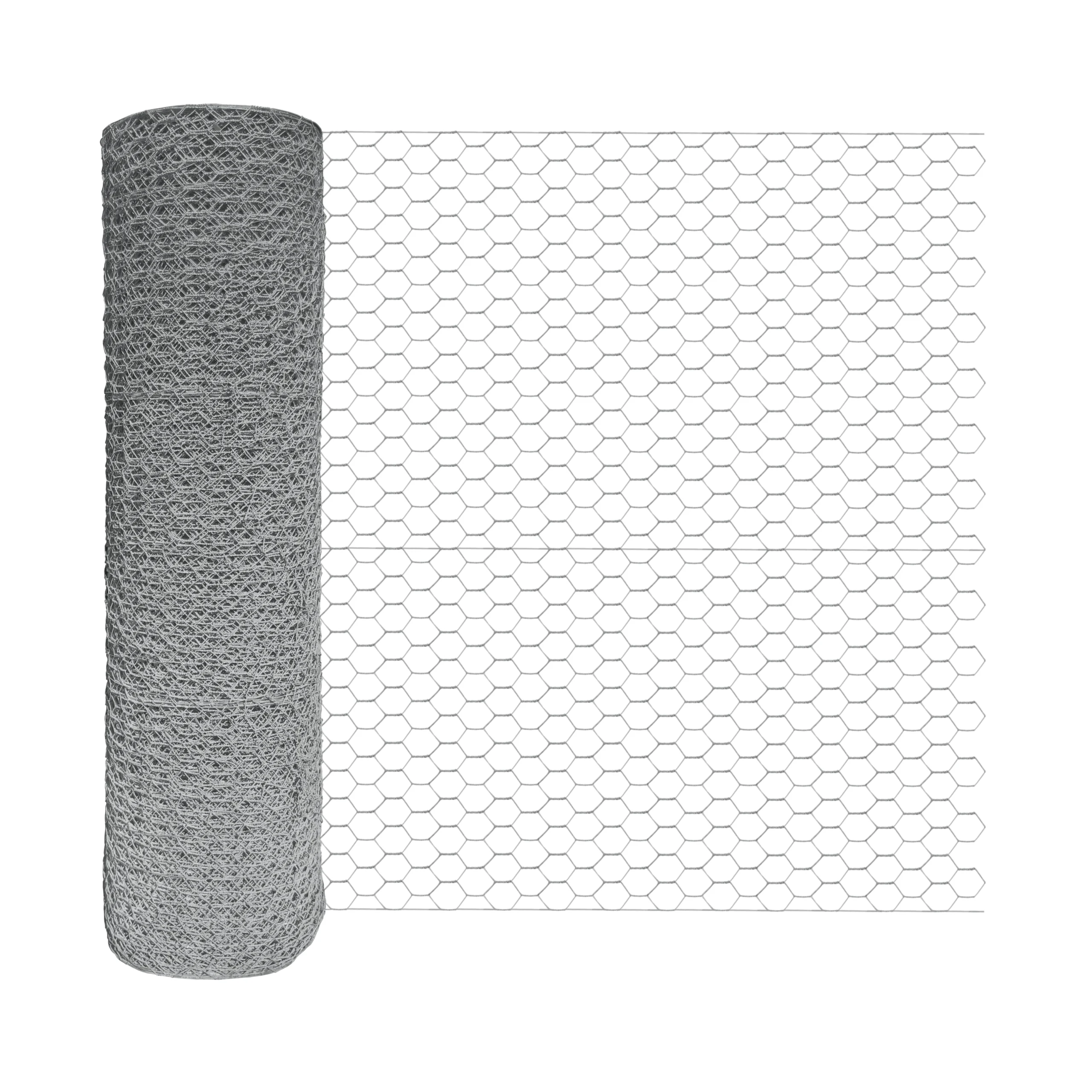 Tornado rabbit netting 50m roll premium galvanised after manufacture hex mesh fencing for rabbit control.