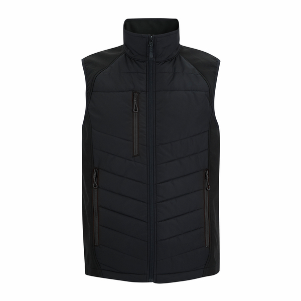 black work gilet