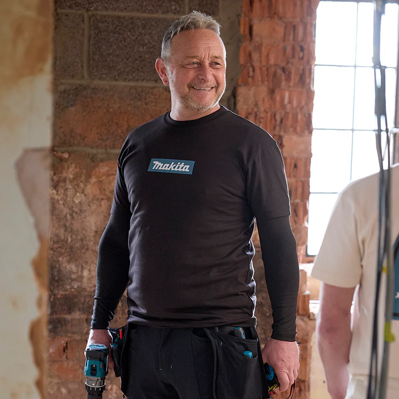 Makita Origin T-Shirt Black - Image 5