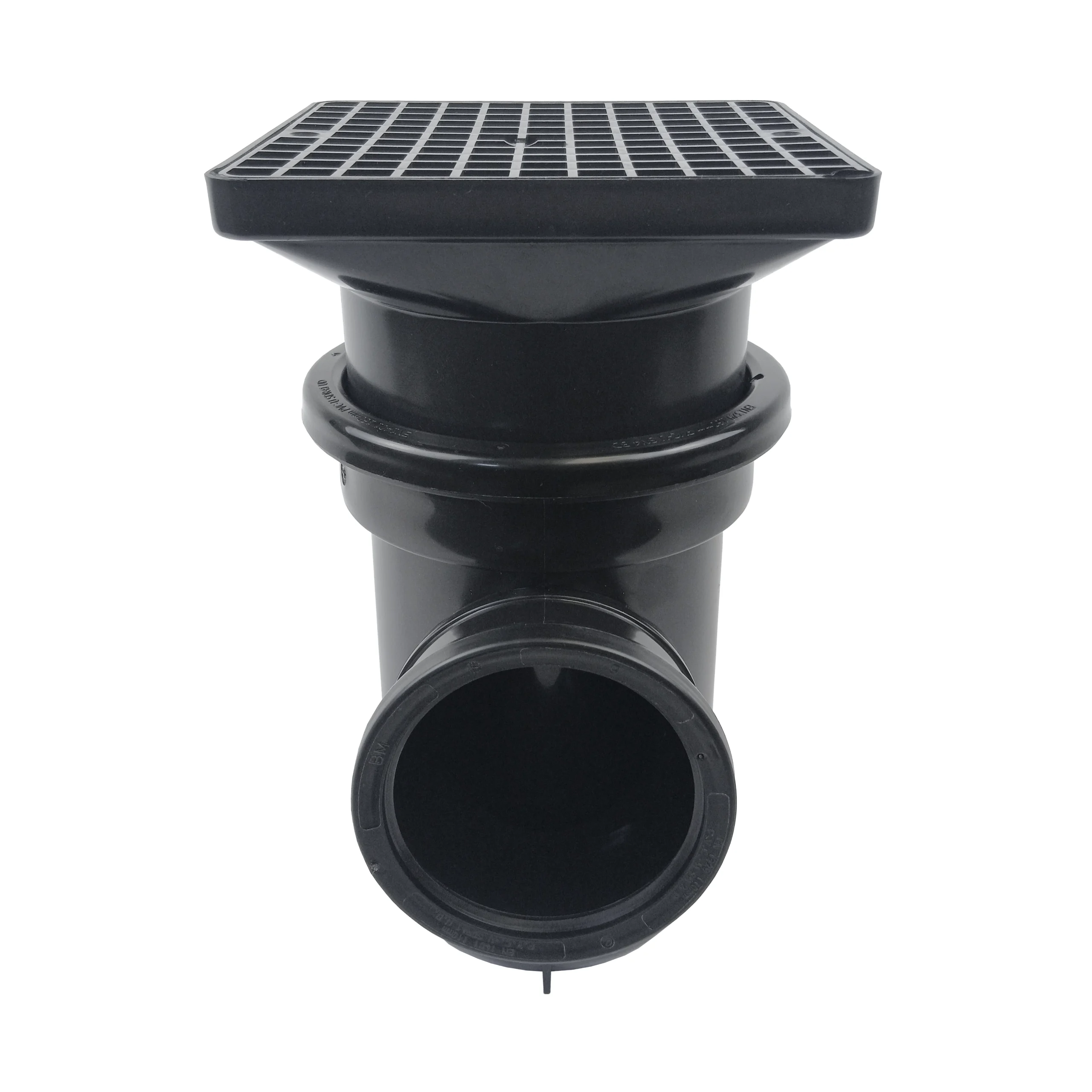Back Inlet Roddable Gully 90 Degree Outlet Square Grid - Image 2